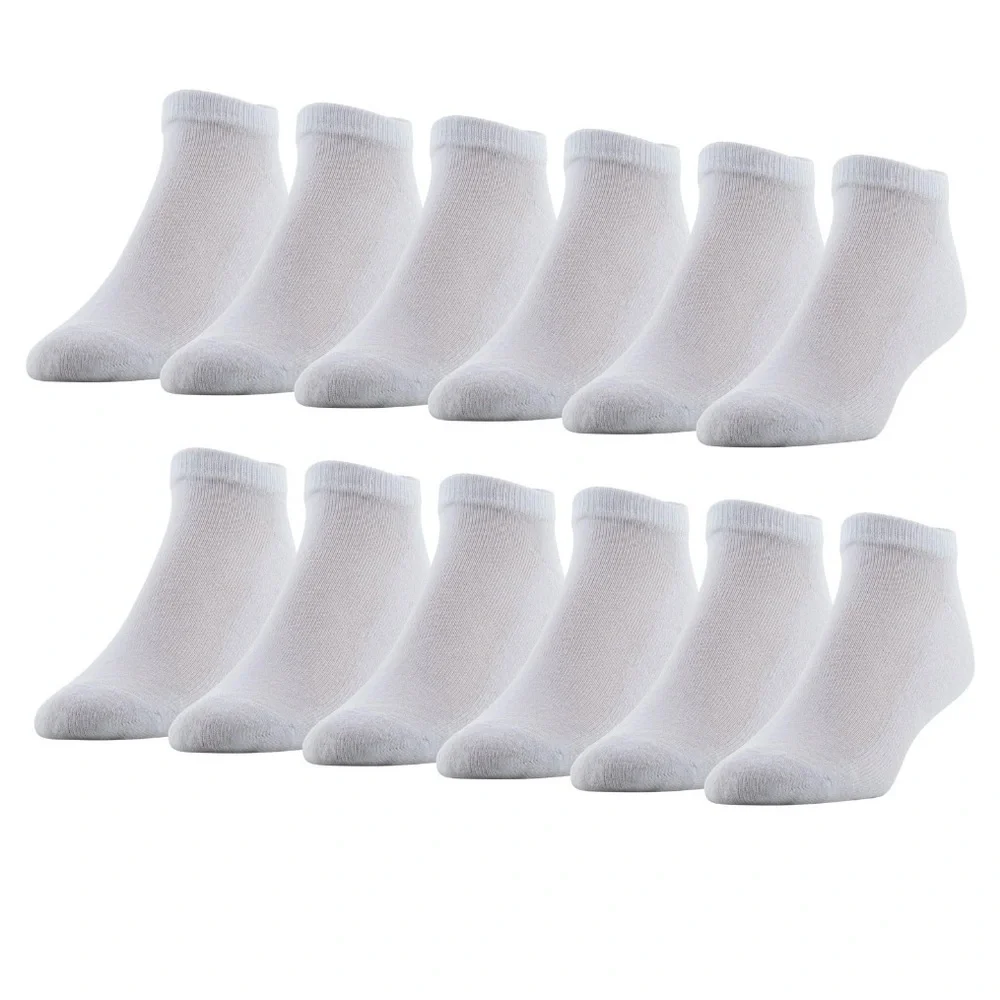 2 PowerSox Men's Cushion No Show Socks, 12-Pack  24 Total
